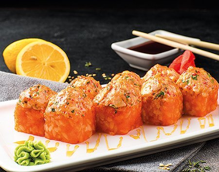 Запеченные роллы